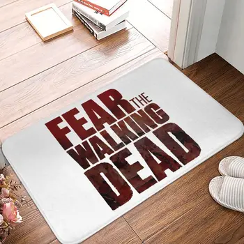 Обичай Мат Fear The Walking Dead, Противоскользящий Подложка за кухня, баня, Гараж, 40*60 см