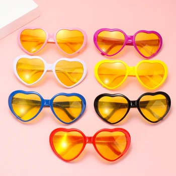 Обичате очила с ефекти във формата на сърце, Гледайте колко Нощ Светлината се променя формата на сърце, Дифракционные очила, Дамски Модни слънчеви очила