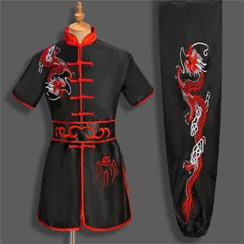 Облекло за изказвания по бойни изкуства в китайски стил, Бебешки дрехи за конкурса по бродерия, Креативна форма за кунг-фу LE462