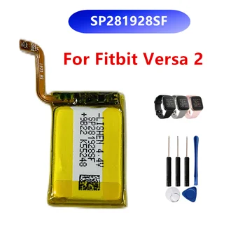 Оригинален Нов Батерия SP281928SF Капацитет 165 ма За Смарт спортни часа Fitbit Versa 2, Батерия SP281928SF, Безжичен Батерия + Инструменти