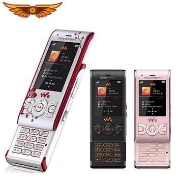 Оригинален Отключени FM-радио Sony Ericsson W595 Bluetooth 3,15-мегапикселова камера, многоцветен мобилен телефон с добро качество, б/