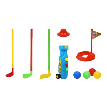 Пластмасова играчка за играчите на голф, детски клубове за малки деца, спортни играчки за деца, костюми за помещения