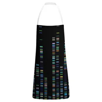 Престилка с последователност на ДНК в Генома, Адаптивни Престилка, Дамски прибори за кухня, аксесоари Kawaii, Детска Престилка