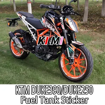 Пълната версия на автомобилната етикети с цветен модел, цветна водоустойчива стикер на резервоар ЗА KTM DUKE390 DUKE250