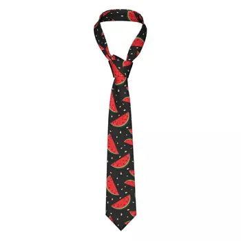 Свежи резени червен диня (1), с вратовръзка за мъжете, женски вратовръзка, аксесоари за дрехи