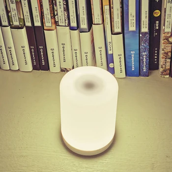 Светодиодна настолна лампа USB Зареждане Нощни дистанционно Управление за Хола Сензорен лека нощ