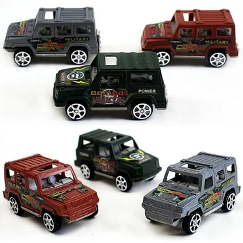 Симулация на 1:43, детски модел на кола, украса, откидывающиеся пластмасови джипове, събиране на подаръци, играчки за момчета и деца