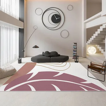 Скандинавските минималистичные килими за хол, правоъгълни подложки за спални, нескользящий мат хол, Моющийся подложка за гардероба на голяма площ