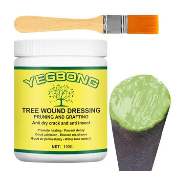 Средство за заздравяване на рани на дървета, Лак за заздравяване на рани на дървета, Заживляющая паста за резитба дървета, Многофункционално средство за заздравяване на рани на дървета с четка