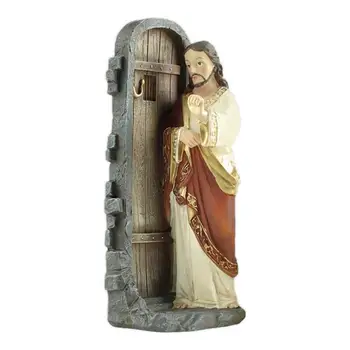 Статуя на Исус от смола, креативна статуя на Исус от смола, колекция от Епохата на Възраждането, Статуята на Исус от смола, рафтове, декорации за всекидневна