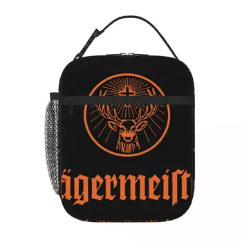 Термосумка с логото на Jagermeister Deer, чанти за обяд, чанти за обяд, Изолирано чанта за обяд
