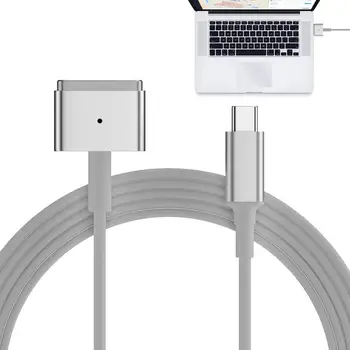 Тип USB C ДО кабела Magsafee 3 100 W Кабел за бързо зареждане захранващ Кабел Тип зареждане на USB C КЪМ адаптер Magsafee 3 Бързо Зареждане