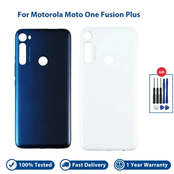 Ультратонкая Замяна на Кутията За Motorola Moto One Fusion Plus, Капак на Отделението за батерията на телефона, Делото За Motorola PAKF0002IN
