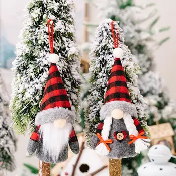 Уникални коледни подаръци Уютен коледен декор Плюшени играчки с led подсветка Джудже Забавни кукли, Декорация за дома масата Коледен подарък за Коледа