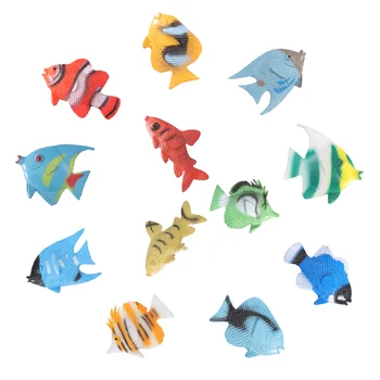 Фалшива Риба Океанските Животни Играчки Образователни Забавни Мини Тропически Украса Фигурки Занаяти Детски Фигурки