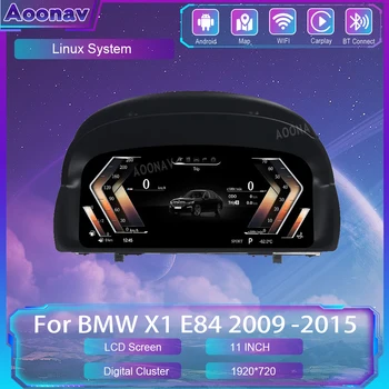 Цифров блок за BMW X1 E84 2009 2010 2011-2015 LCD табло, виртуален кокпит, кристален панел, дисплей за измерване на скоростта