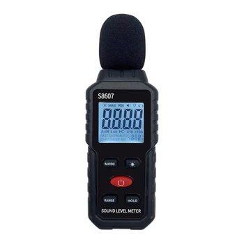 Цифров измерител на нивото на звука в децибели 30-130 db, Ръчен Тестер за шум