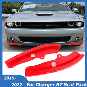 2 бр./компл. За 2015-2022 Dodge Challenger RT Scat Pack Сплитер за предна броня, защитно покритие, Дубликат част, автомобилни аксесоари