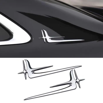2 бр. Подходящи за Mercedes-Benz C260L E300L C200L Страничната стикер на задния капак на автомобила аксесоари специален тип