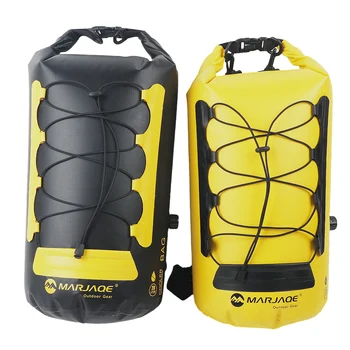 20-литровата туристическа чанта за сух и мокър клон, раница за съхранение на открито, Голям капацитет, Водоустойчив за Плаващи, Рафтинг, сърф