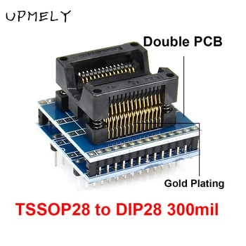 2023 6шт TSSOP28 SSOP28 SOP28-DIP28 Адаптер SOP20 SOP16 SOP8 150/200mil за DIP8 Съвместим TSSOP20 SSOP20 TSSOP8 Тест на продукта
