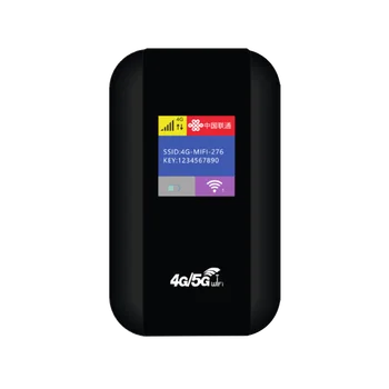 4G мобилен Джобен Безжичен Портативен WiFi Модем 2100 mah, Мини-Градинска Точка за Достъп Wi-Fi, Джобен Mifi 150 Mbit/s, един Слот за sim-карта, Ключ