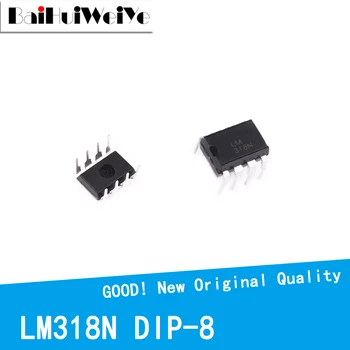 5 бр./лот, LM318N, Оперативен усилвател LM318, чип DIP DIP-8, Нов чипсет добро качество