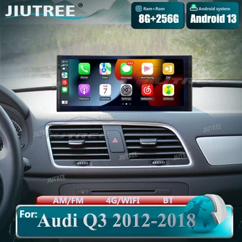 8-Ядрен Android 13 Радиото в автомобила Мултимедиен Стерео За Audi Q3 2012-2018 Google WIFI 4G RAM IPS Сензорен екран, GPS Навигация Carplay