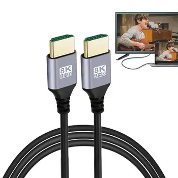 8K HDMIs Кабел HDMIs 2,1 Тел Високата 48 gbps 8K/60Hz HDMIs Сплитер Цифров кабел Кабел За Xiaomi За PS5
