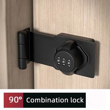 90-градусов брава бравата болт затвори врати прикачното устройство за заключване на плъзгащи врати, заключване на вратата е отворена вратата на стаята защитна рамка, която да обтегач