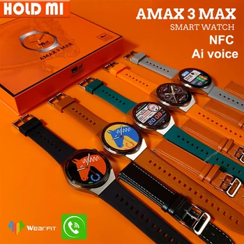 AMAX 3 MAX Смарт Часовници Мъжки ECG 1,52 