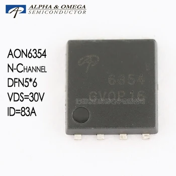 AON6354 MOSFET-Channel 30V83A DFN5x6 НОВ Оригинален 5шт 6354