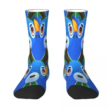 Bam Animal Crossing Game Мъжки Чорапи Дамски Чорапи от Полиестер Адаптивни Забавни