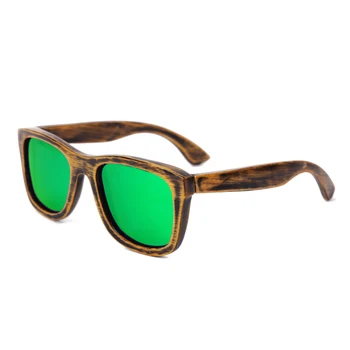 BerWer Бамбукови Поляризирани Слънчеви очила за Мъже с Дървени Слънчеви очила Дамски Маркови оригинални дървени Oculos De Sol