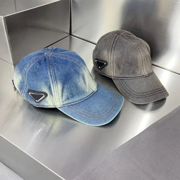 CINESSD 2023 Модна Дизайнерска Луксозна бейзболна шапка С топки, Бежово Холщовые Мъжки Дънкови шапки с Надпис Casquette