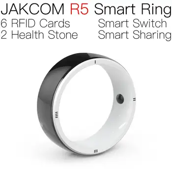 JAKCOM R5 Smart Ring Нов продукт под формата на черна rfid етикети метална визитка nfc фабрично интелигентен сензор за кабинет с чип custome 125 khz