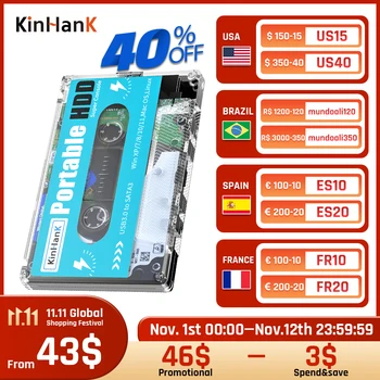 Kinhank Console Super X Batocera 33 500 ГРАМА 2T Твърд диск 110000 + Ретро видео игри За PS3/PS2/PSP/SEGA SATURN/WII/WIIU