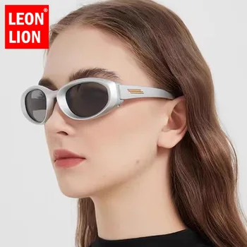 LeonLion Котешко око Y2K Слънчеви очила Дамски Нова Реколта 2023 Очила Дамски/Мъжки Future Sense Луксозни Дамски слънчеви Очила Lentes Mujer De Sol