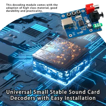 PCM2704 Декодер звукова карта, Аксесоари, Компоненти за управление на Модул за Декодиране на USB, Дубликат част, Модифицирани компоненти, Аксесоари