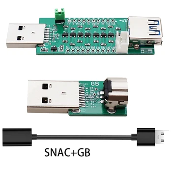 USB 3.0 SNAC Адаптер + GB за игрален контролер Mister Conveter Комплект за таксите, De10nano Mister FPGA Mister IO