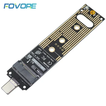 USB-адаптер M2 10 gbps M. 2 nvme към USB 3.1 Type-c Адаптер USB3.1 за Samsung 970 960 За Intel M2 NVMe 2230 2242 2260 2280 SSD