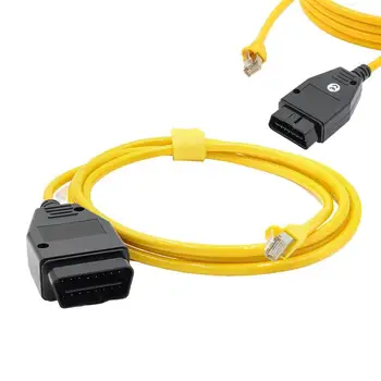 V50.3 Кабел за данни, за да MW-кодиране Car ENET Ethernet Tools 2 зелени изолационни Интерфейс за автомобил кабел за кодиране на F-series