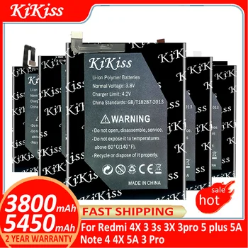 Батерия BM47 За Xiaomi Redmi 4X3 3s 3X 3pro 5 plus 5A Redmi Note 4 4X 5A 3 Pro BM 47 46 BN 41 43 BM47 BM46 BN41 BN43 Batery