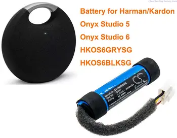 Батерия за динамиката на OrangeYu 3500 mah за Harman/Kardon, Onyx Studio 5, Onyx Studio 6, HKOS6GRYSG, HKOS6BLKSG