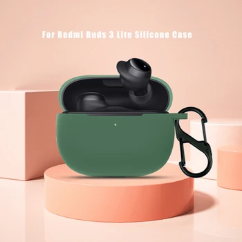 Безжични слушалки за своята практика за Redmi Рецептори 3 Lite, водоустойчив калъф, удароустойчив здрав силиконов ръкав