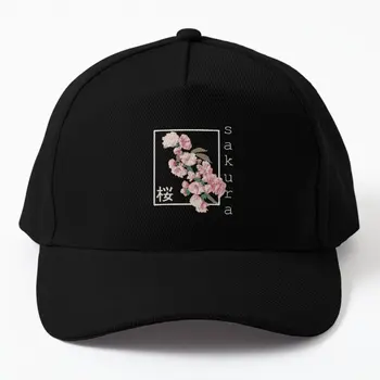 Блуминг череша Графична Реколта Японската бейзболна шапка в стил Хип-Хоп с Принтом на Открито Пролет
 Капак На Слънцето Летни Спортни Момчета