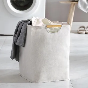 Ватирани чанти Проста кош за мръсни дрехи Сгъваема Домашна кош за мръсни дрехи Кошница за дрехи за Съхранение на дрехи с рисунки