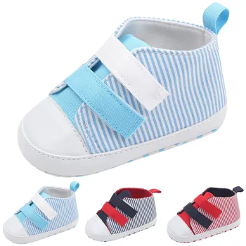 Детска Парусиновая обувките са Класически Маратонки За новородени, Спортни обувки За малките момчета И момичета, Нова Шарени принт, Дишащи и Удобни Маратонки за първите разходки