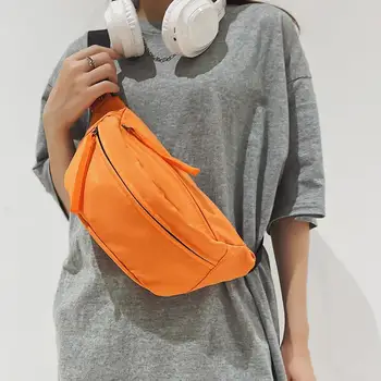 Ежедневната Тенденция поясная чанта, хип-пакет, Дамски чанти в скута уличном стил, Найлонови скута чанти с голям капацитет, мъжка чанта през рамо в стил хип-хоп