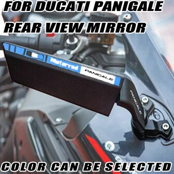 За DUCATI PANIGALE V2 panigale V4 panigale V4S Мотоциклетное Огледало Модифицирано Предно Крило, Регулируема Въртящо се Огледало за обратно виждане
